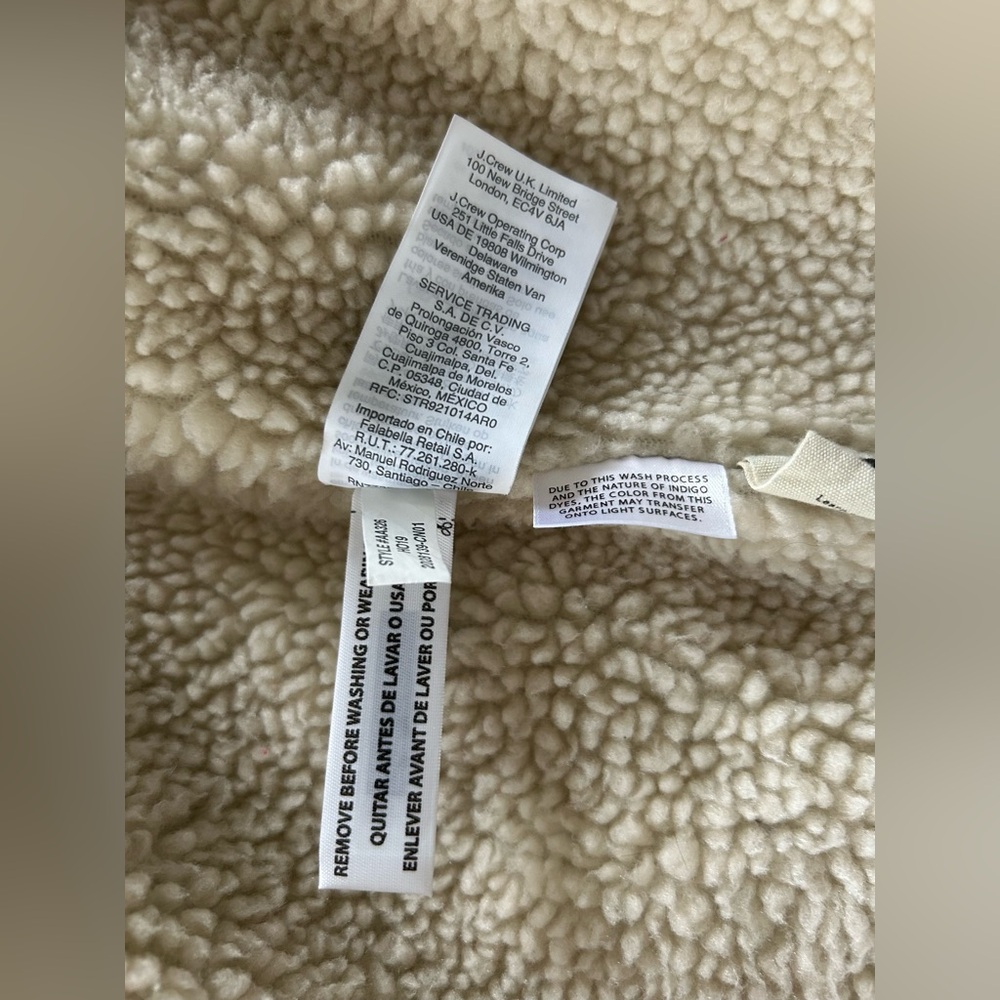 Madewell The Oversized Jean Jacket: Sherpa Edition - Picture 13 of 16